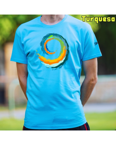 Camiseta hombre Espiral manga corta