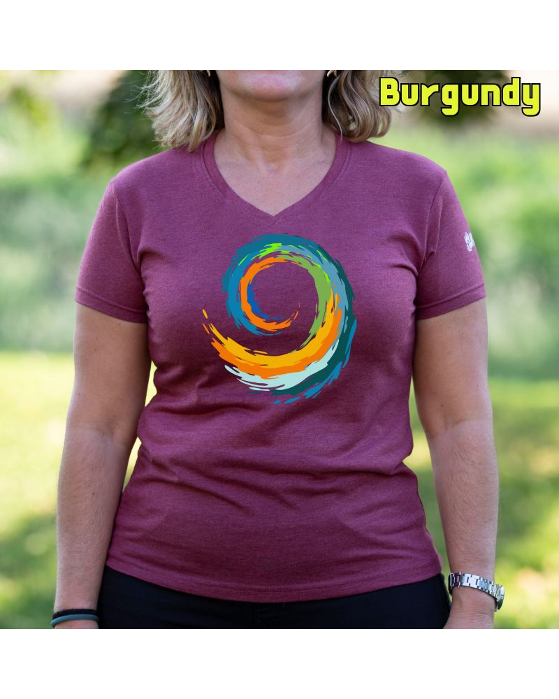 Camiseta Mujer Manga Corta -Espiral