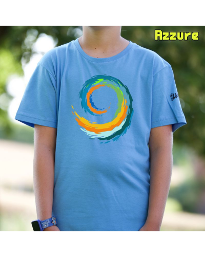 Camiseta niño Espiral - manga corta
