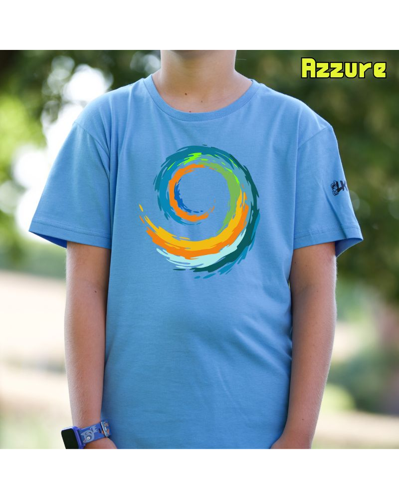 Camiseta niño Espiral - manga corta