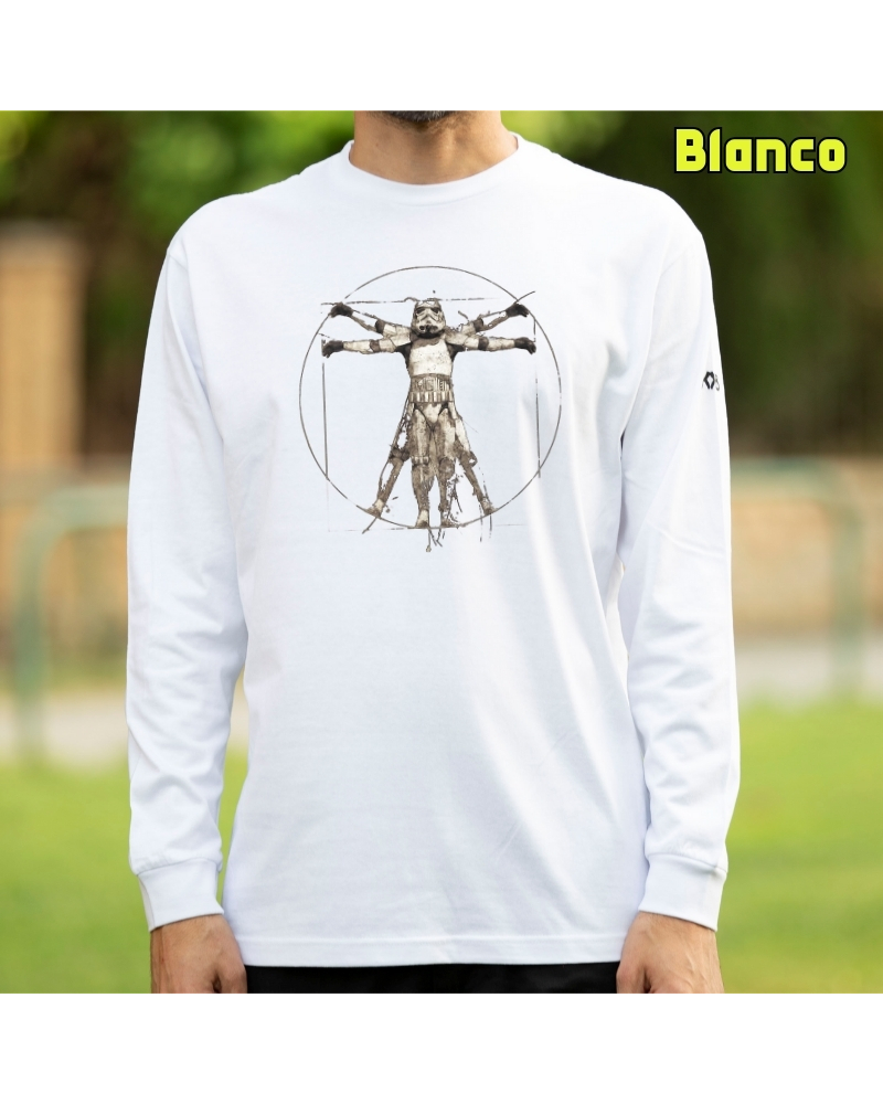 Camiseta Hombre Manga Larga - RAPELANDO