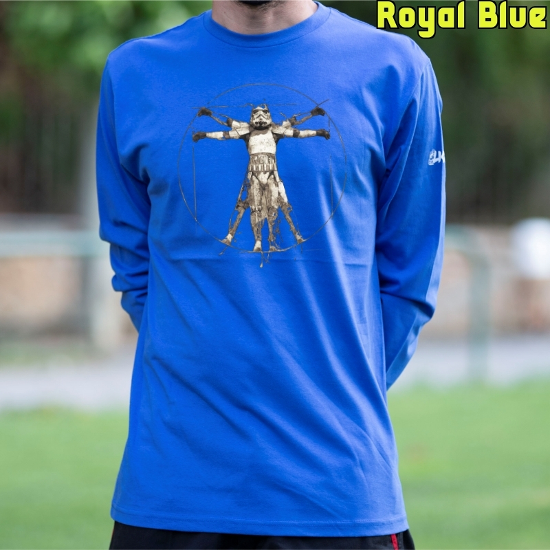 Trooper Da Vinci - Camiseta Hombre Manga Larga