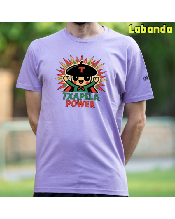 GizonKamiseta-Txapela Power Labanda