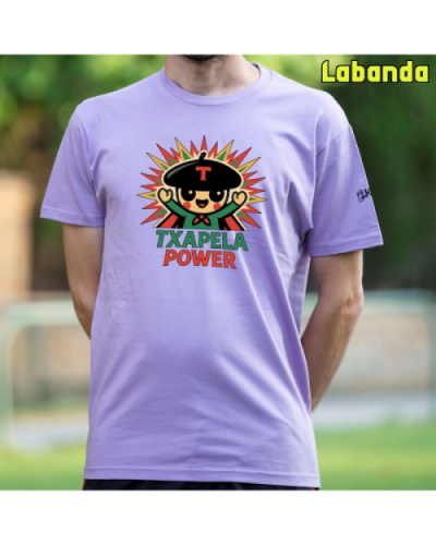 GizonKamiseta-Txapela Power Labanda