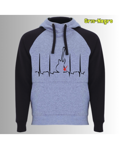 Sudadera Unisex - Latido Rock
