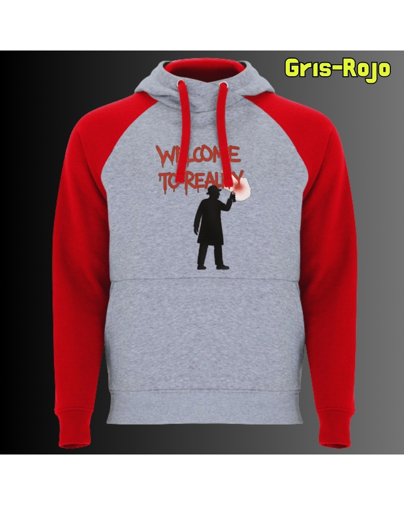 Sudadera Unisex - Welcome to Reality