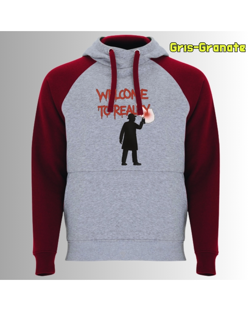 Sudadera Unisex - Welcome to Reality