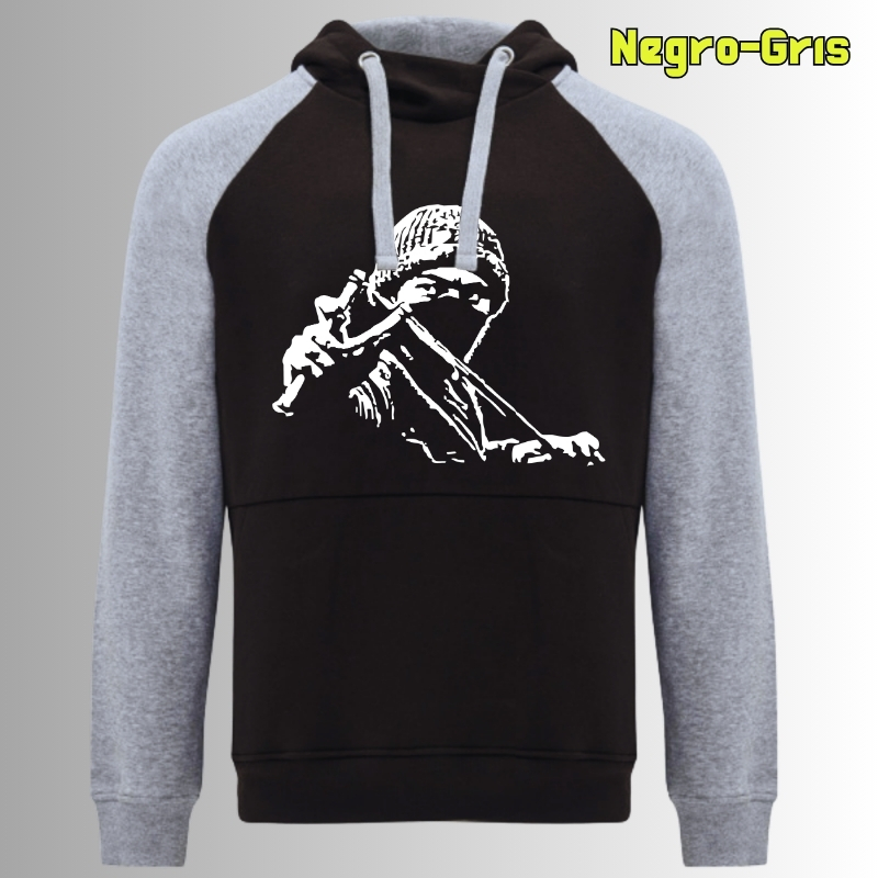 Antifa - Sudadera Bicolor Unisex