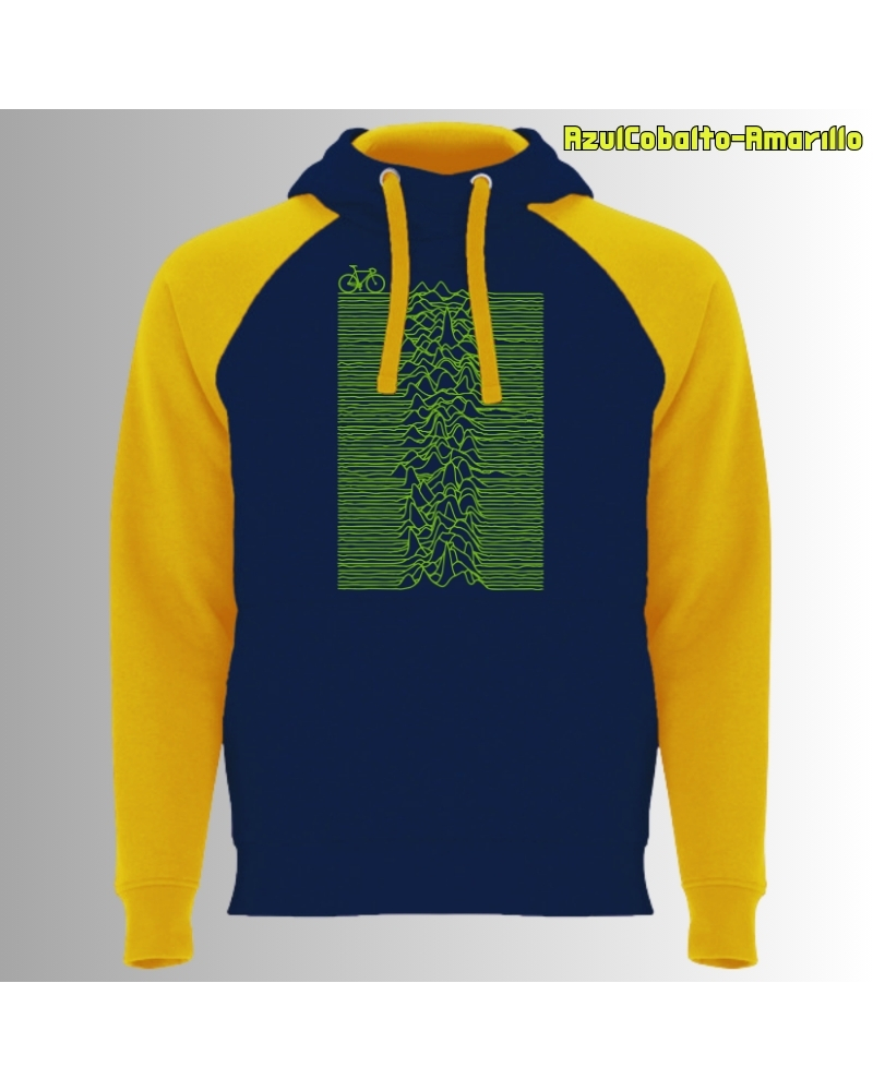 Enjoy Division - Sudadera Bicolor Unisex