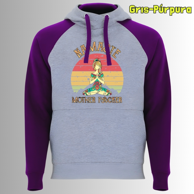 Namaste - Sudadera Bicolor Unisex