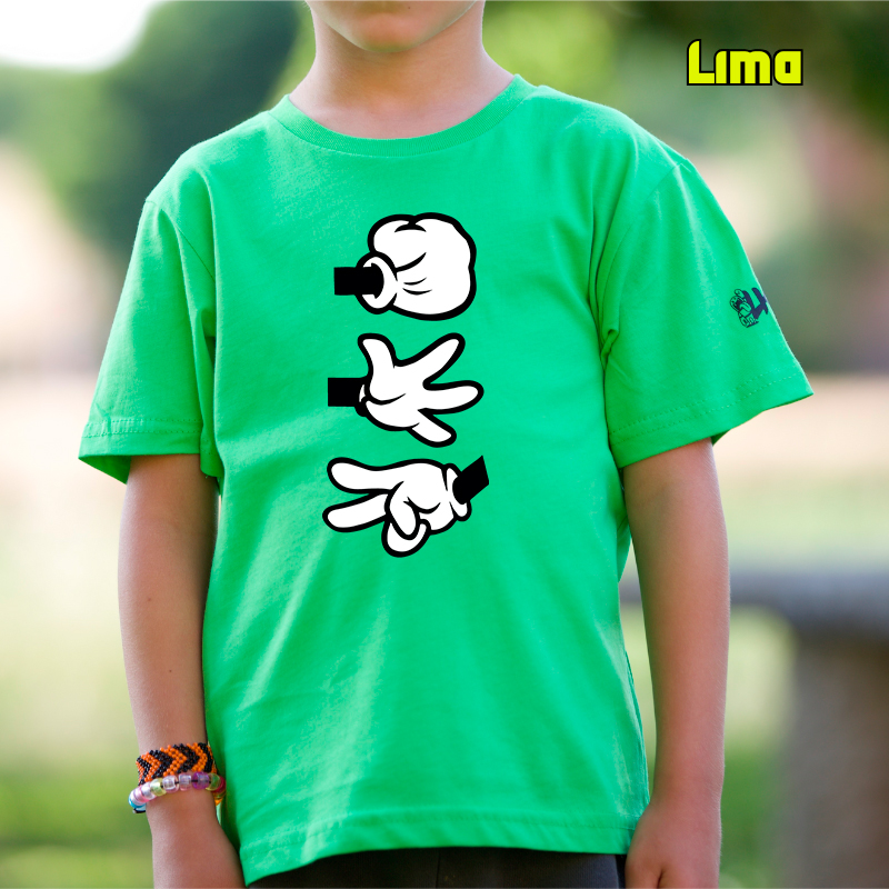 Piedra Papel Tijera - Camiseta Niño Manga Corta