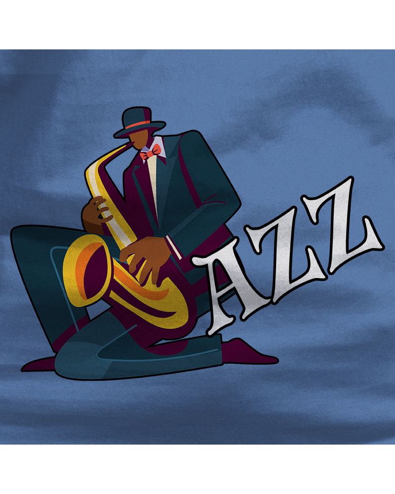 Camiseta Hombre Manga Corta - Jazz