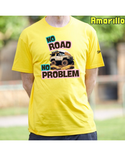 Camiseta Hombre Manga Corta - NO ROAD