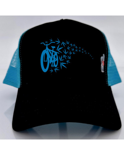 Gorra POWER BIKE - Negro/Azul