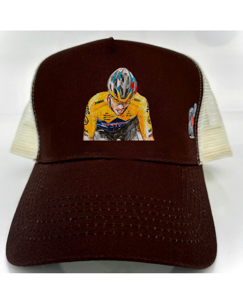Gorra PRIMOZ - Marrón/Caramelo