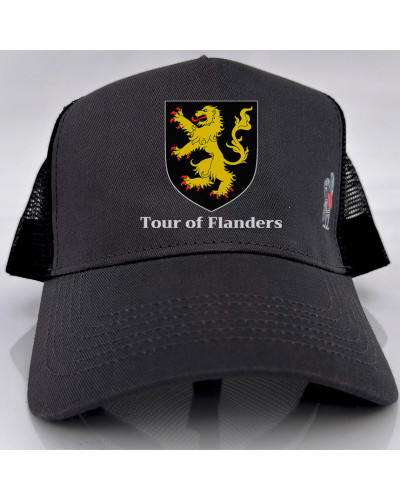 Gorra TOUR OF FLANDERS - Gris/Negro