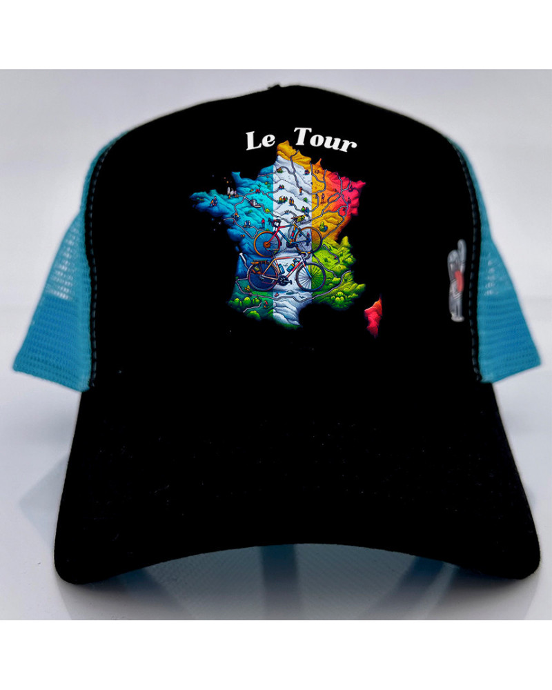 Gorra TOUR - Negro/Azul