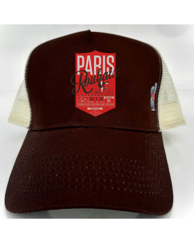 Gorra PARIS ROUBAIX - Marrón/Caramelo