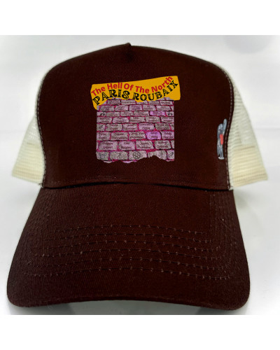 Gorra PAVÉS ROUBAIX - Marrón/Caramelo