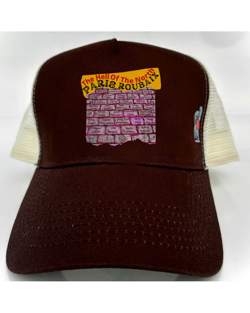 Gorra PAVÉS ROUBAIX - Marrón/Caramelo