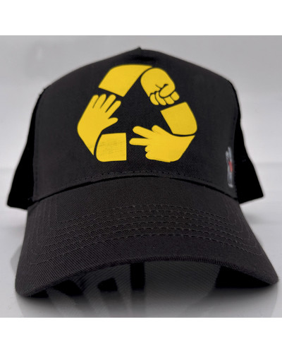 Gorra PIEDRA PAPEL TIJERA - Gris/Negro