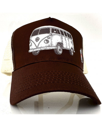 Gorra FURGO ADDICT - Marrón/Caramelo