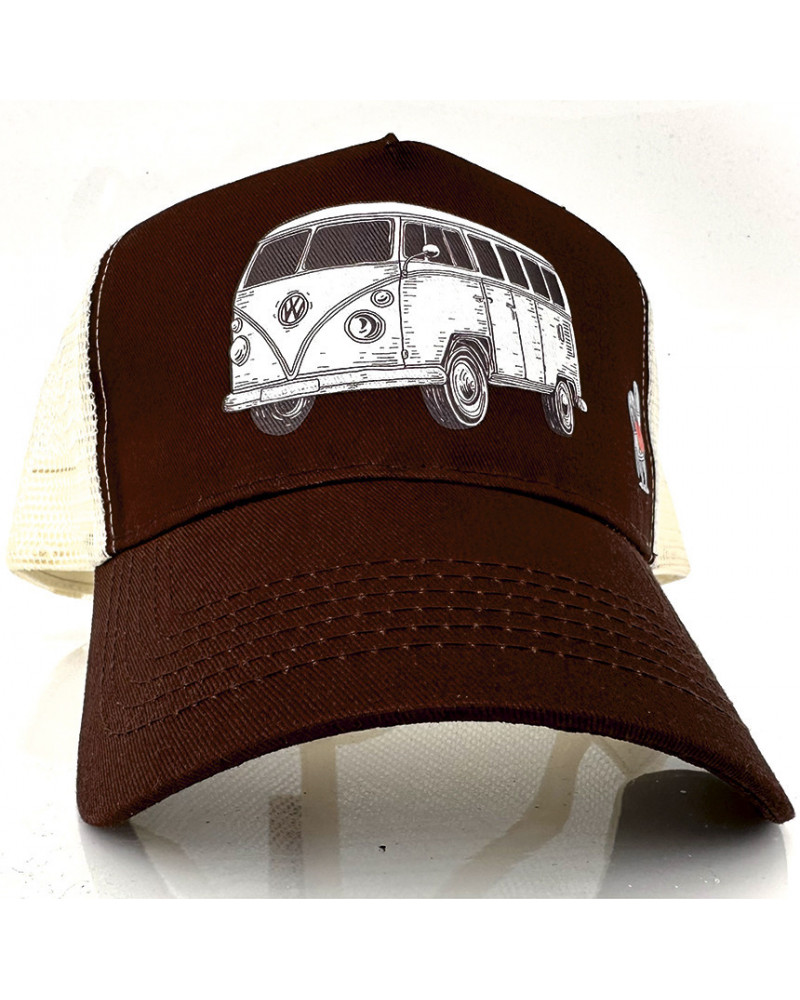 Gorra FURGO ADDICT - Marrón/Caramelo