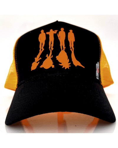 Gorra FRUITIS MECANICOS - Negro/Naranja