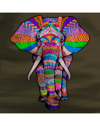 Camiseta Hombre Manga Corta - Elephant