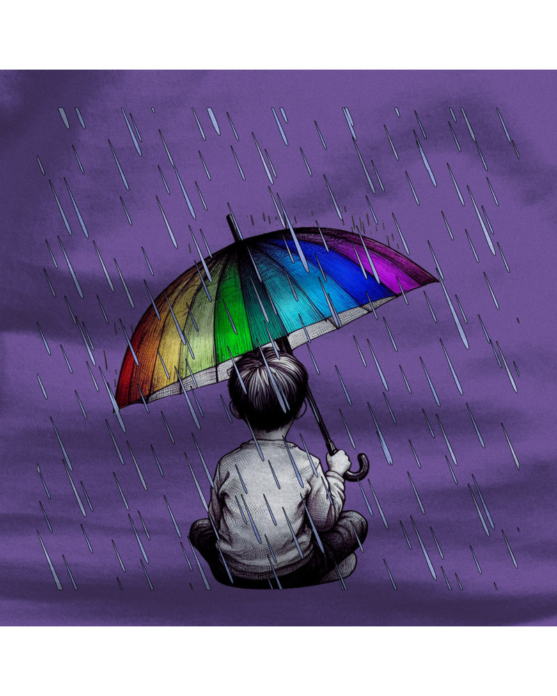 Camiseta Hombre Manga Corta - Bajo La Lluvia