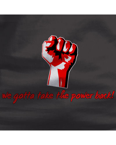 Camiseta Hombre Manga Corta - TAKE THE POWER BACK