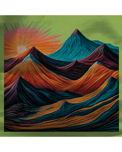 Montaña 7 Colores - Sudadera Mujer Con Capucha