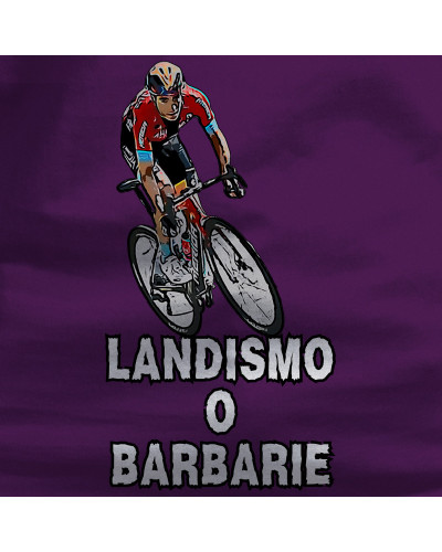 Camiseta Hombre Manga Corta - LANDISMO O BARBARIE