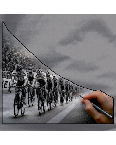 Camiseta Hombre Manga Corta - DIBUJANDO UNA PASIÃN