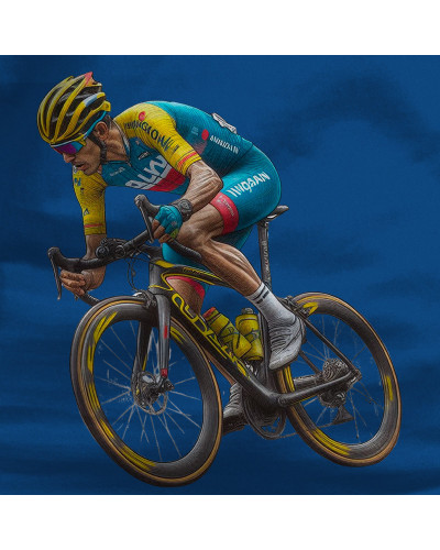 Ciclista Anonimo - Camiseta Hombre Manga Corta