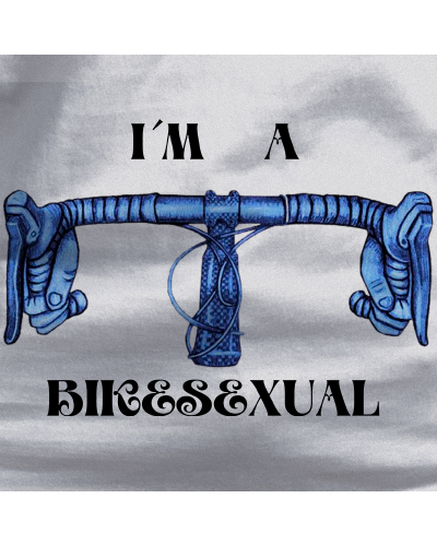 Bikesexual - Camiseta Hombre Manga Corta