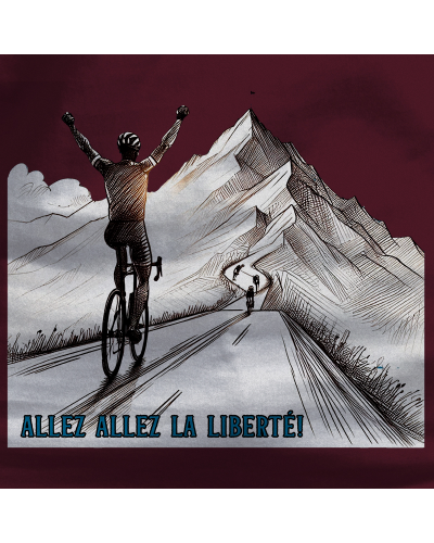Allez Allez La Liberte - Camiseta Hombre Manga Corta