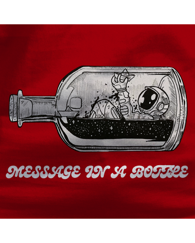 Camiseta Hombre Manga Corta - Message In A Bottle