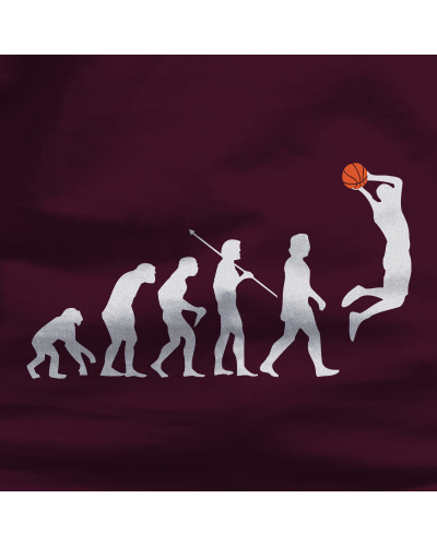 Basket Evolution - Camiseta Hombre Manga Corta