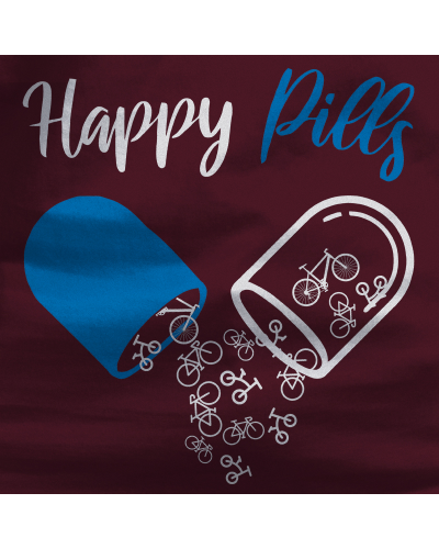 Camiseta Hombre Manga Corta - HAPPY PILLS