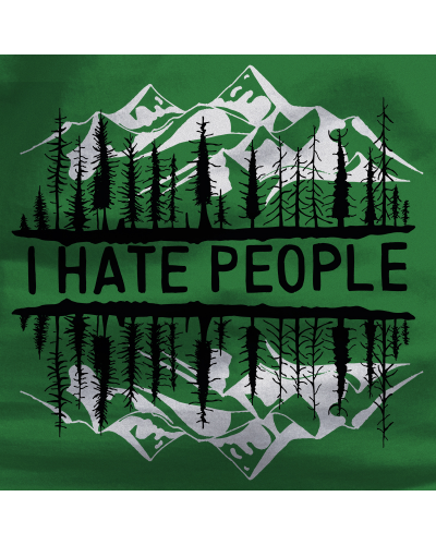 Camiseta Hombre Manga Corta - I Hate People