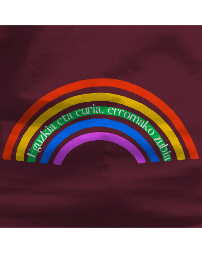 Gizonezkoen Kamiseta - Eguzkia Eta Euria Erromako Zubia