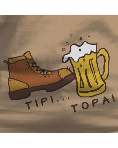 Gizonezkoen Kamiseta - Tipi Topa