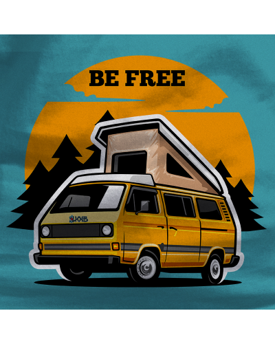 Camiseta niño Be Free - manga corta