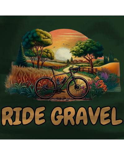 Sudadera hombre con capucha RIDE GRAVEL – La Kamiseta K Buskas