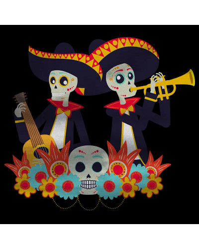 Camiseta Mujer Viva Mexico - manga corta