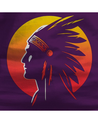 Sudadera hombre con capucha American Indian  La Kamiseta K Buskas