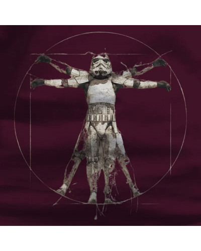 Sudadera hombre con capucha Trooper Da Vinci – La Kamiseta K Buskas