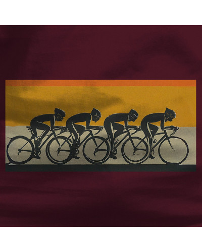 Sudadera hombre con capucha Peloton Ciclista – La Kamiseta K Buskas