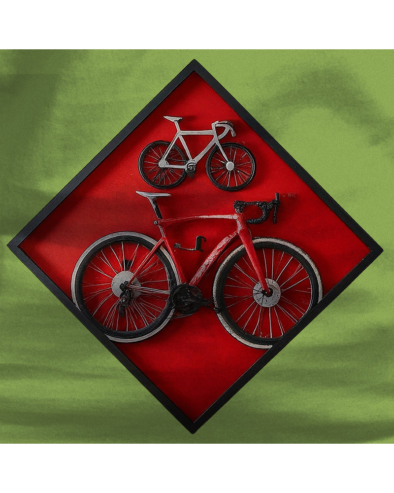 Cuadro Ciclista - Sudadera Hombre Con Capucha